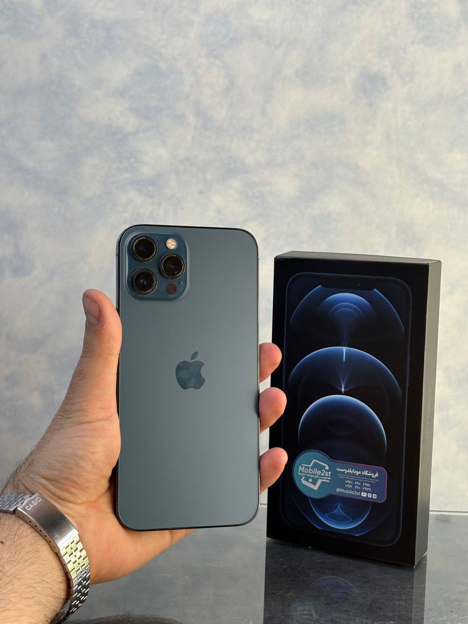 photo_2026-08-07_15-08-25 Apple iphone 12 Promax 256GB ZAA BT77 - تصویر 1